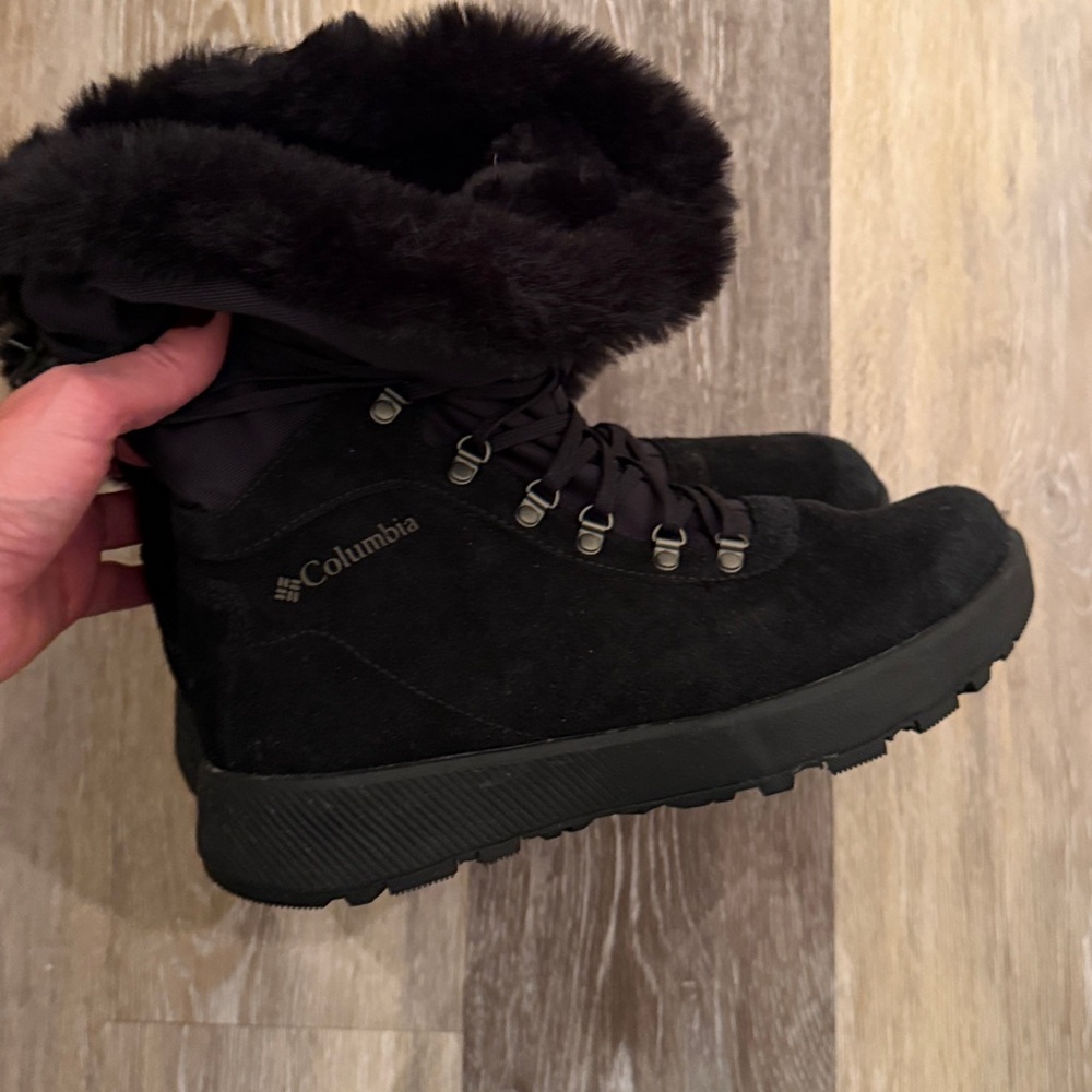 Columbia slope side omniheat black winter snow boots size 8.5 NEW - Picture 6 of 14